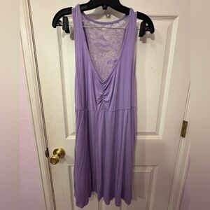 Torrid Lavender Chemise with Lace Detail size 1x